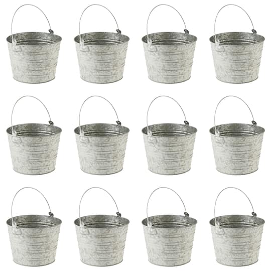 12 Pack: 8" Galvanized Pail by Ashland®